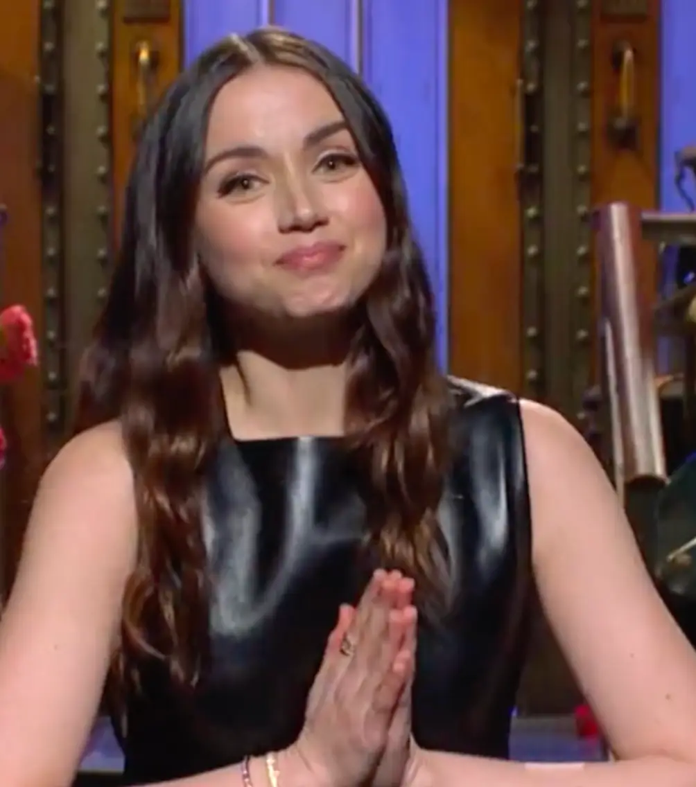 Ana de Armas on Saturday Night Live.