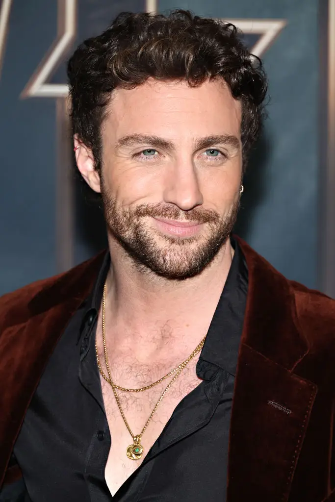 Talor-Johnson spoke about what it was like to work with Russell Crowe (Cindy Ord/Getty Images)