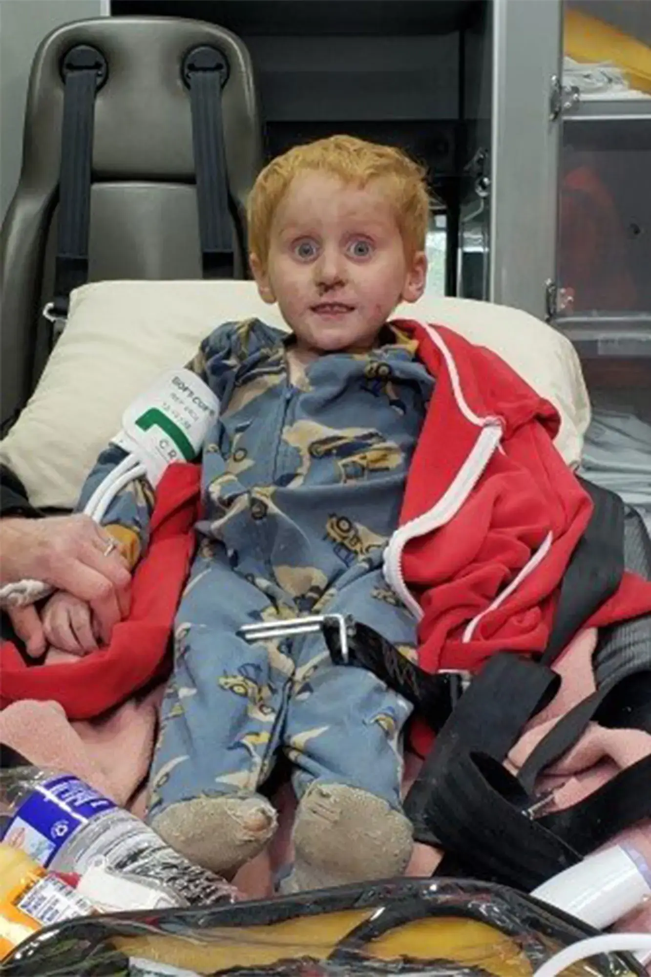 Ryker Webb was found after spending two days in the wilderness.