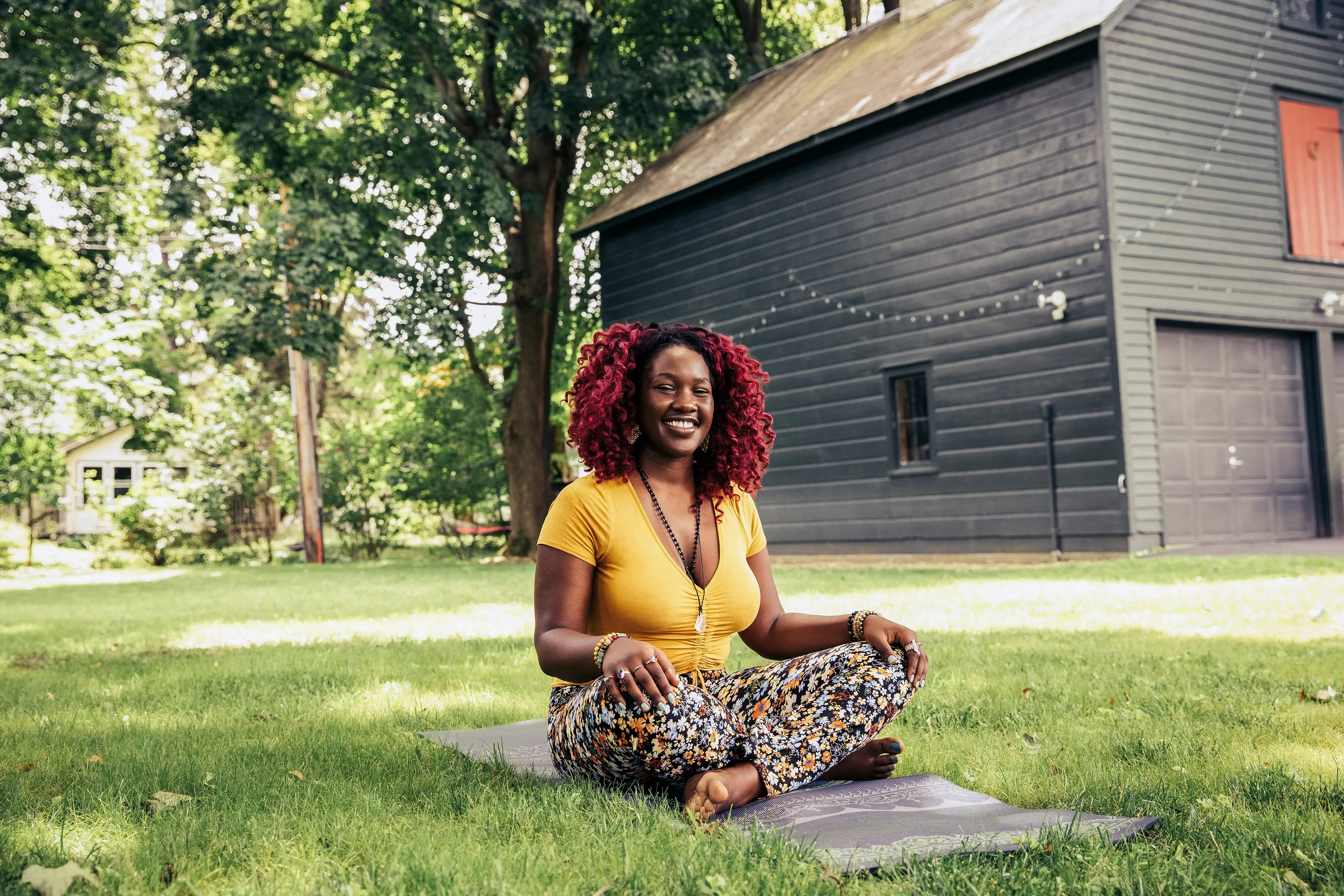 You have to sit down and stand up without using your hands and knees (The Good Brigade/Getty)