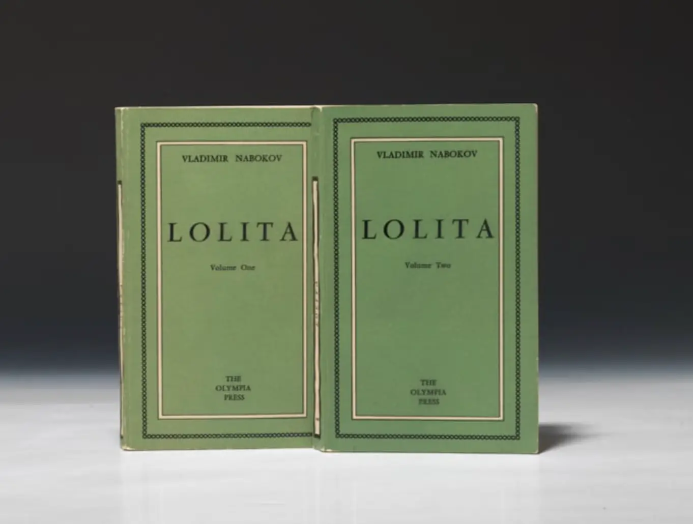The book Lolita was displayed in his home (Bauman Rare Books)