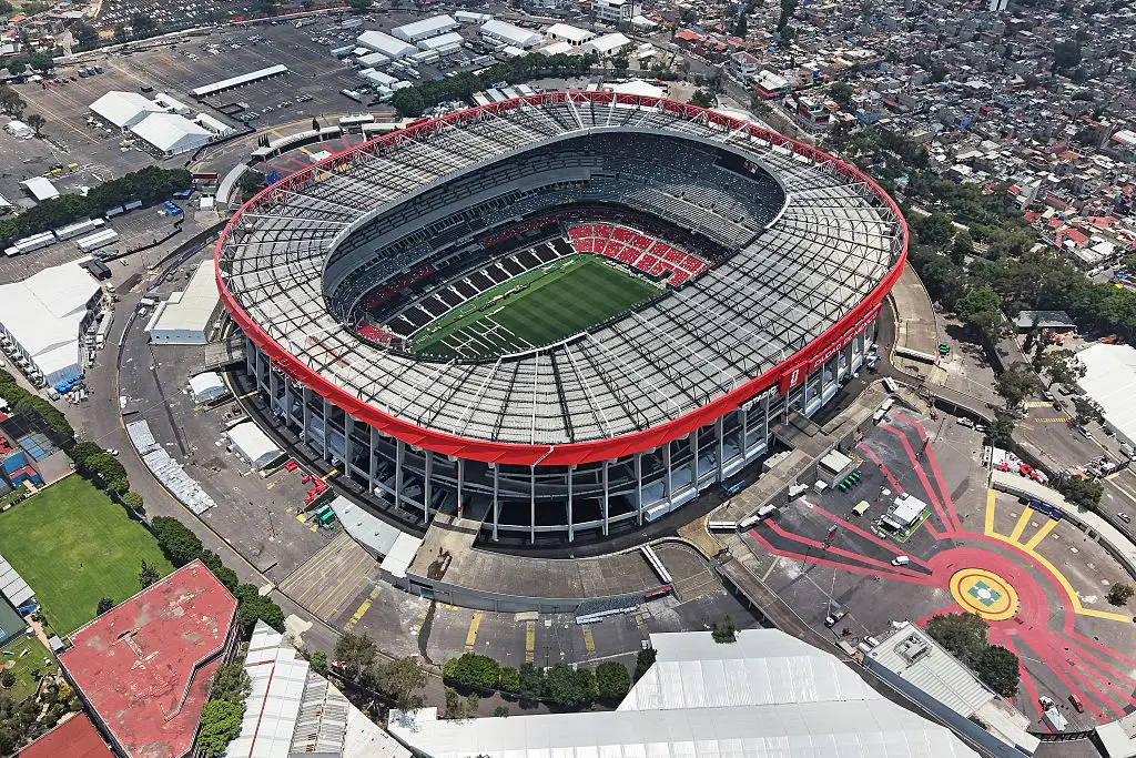 The Mexico City Stadium, renamed from Azteca Stadium will be hosting several World Cup games (Carl DE SOUZA / AFP via Getty Images)
