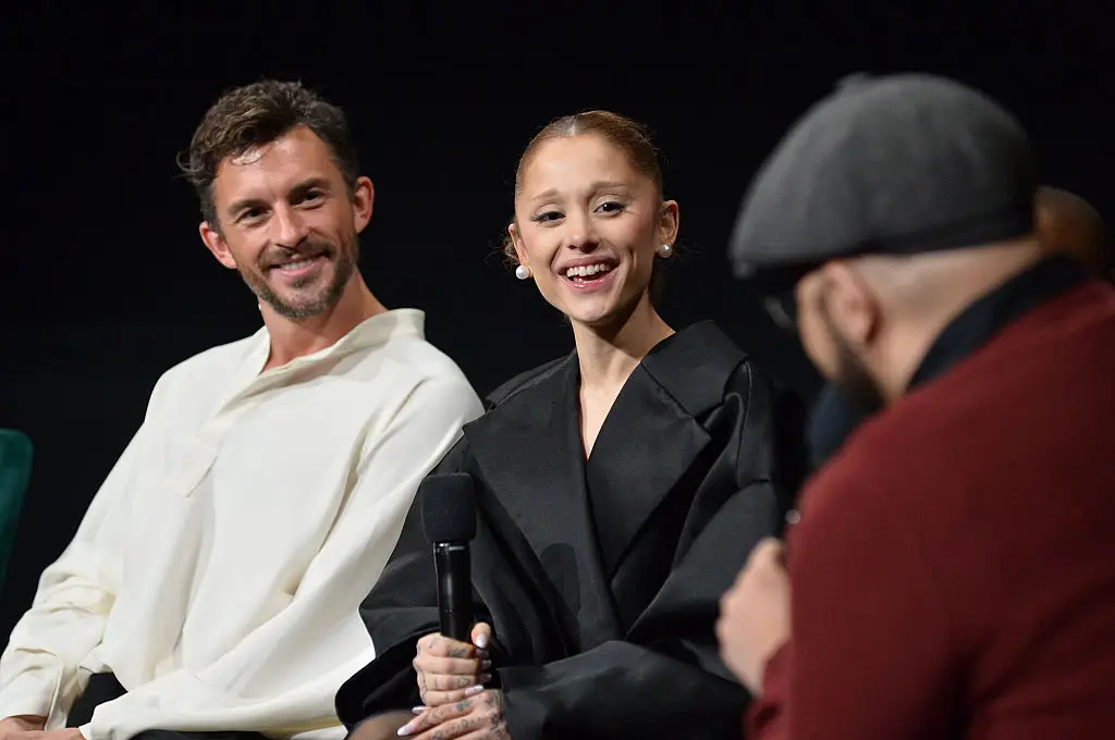 The singer was set to star alongside her Wicked co-star Jonathan Bailey (Photo by Unique Nicole/Getty Images for Universal Pictures)