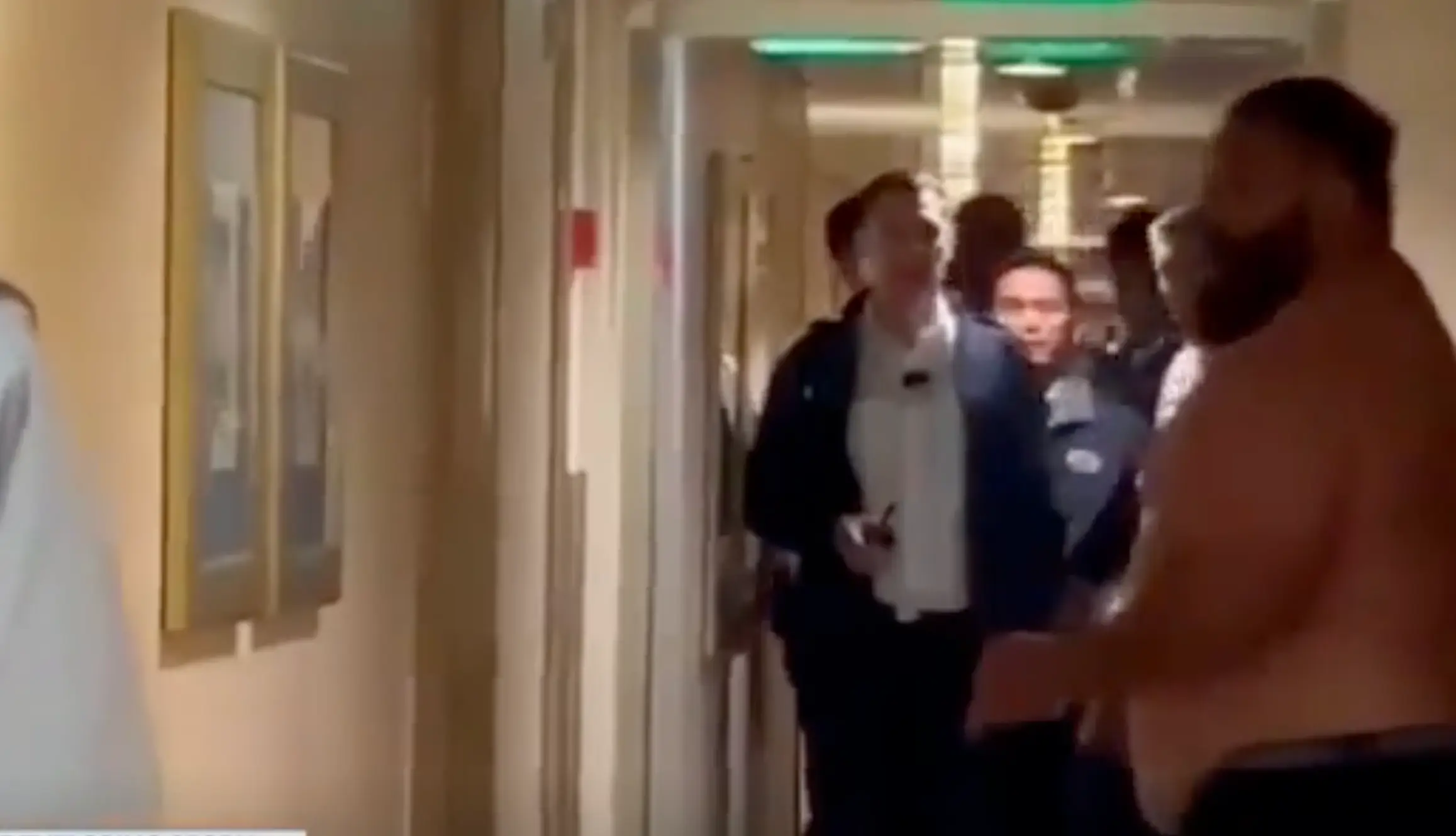 Security on the cruise liner are accused of using a sedative on the man (FOX 11 Los Angeles)