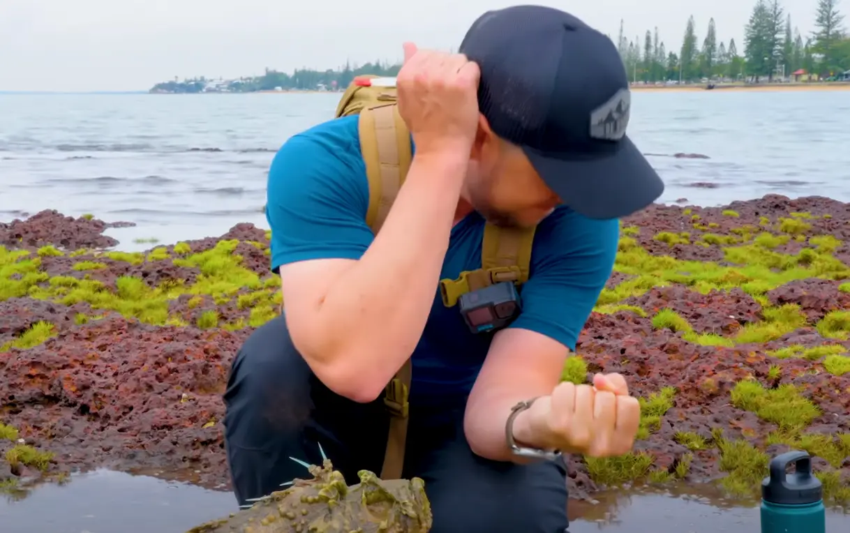 Vins was in intense pain (Brave Wilderness/YouTube)