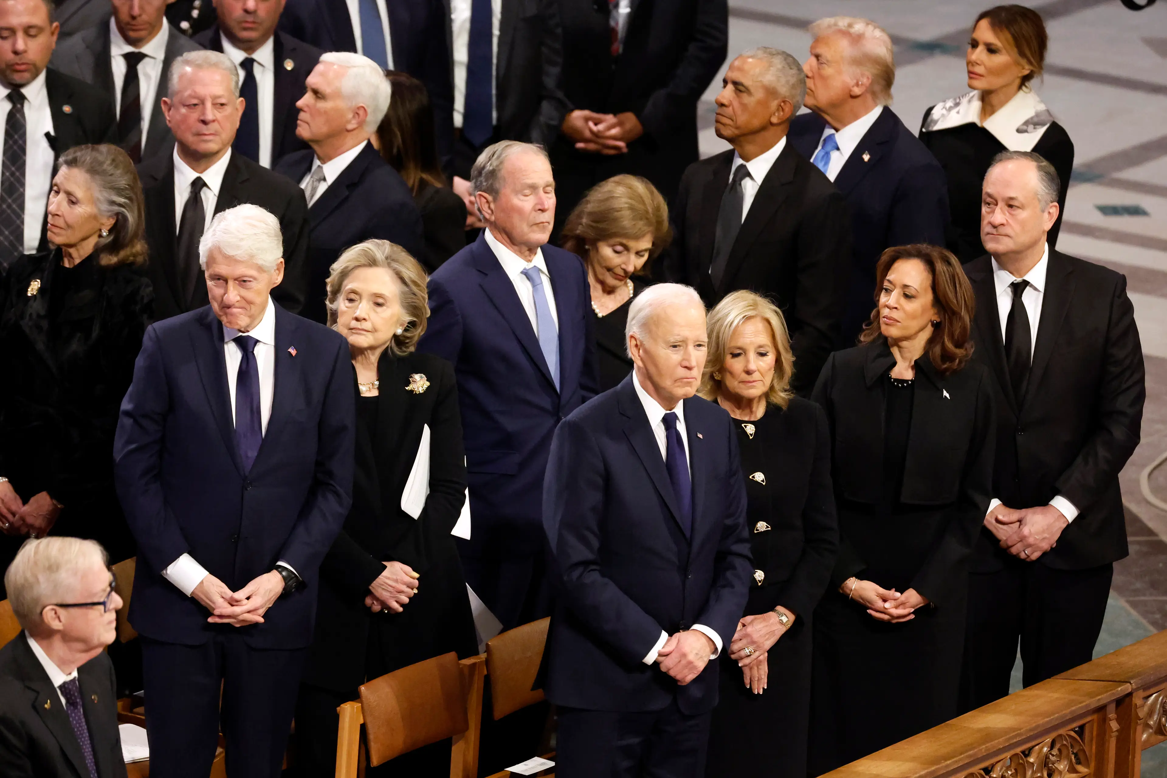 Jimmy Carter's funeral took place on Thursday (January 9)(Chip Somodevilla/Getty Images)