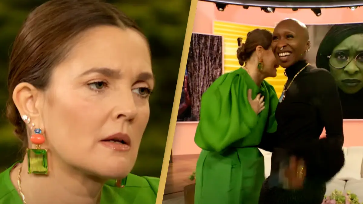 Drew Barrymore admits she’s been warned to ‘back off’ with touchiness during interviews