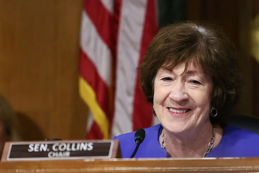 Graham Platner is hoping to unseat Susan Collins, who has been US senator for Maine since 1997 (Jemal Countess/Getty Images for Breakthrough T1D)