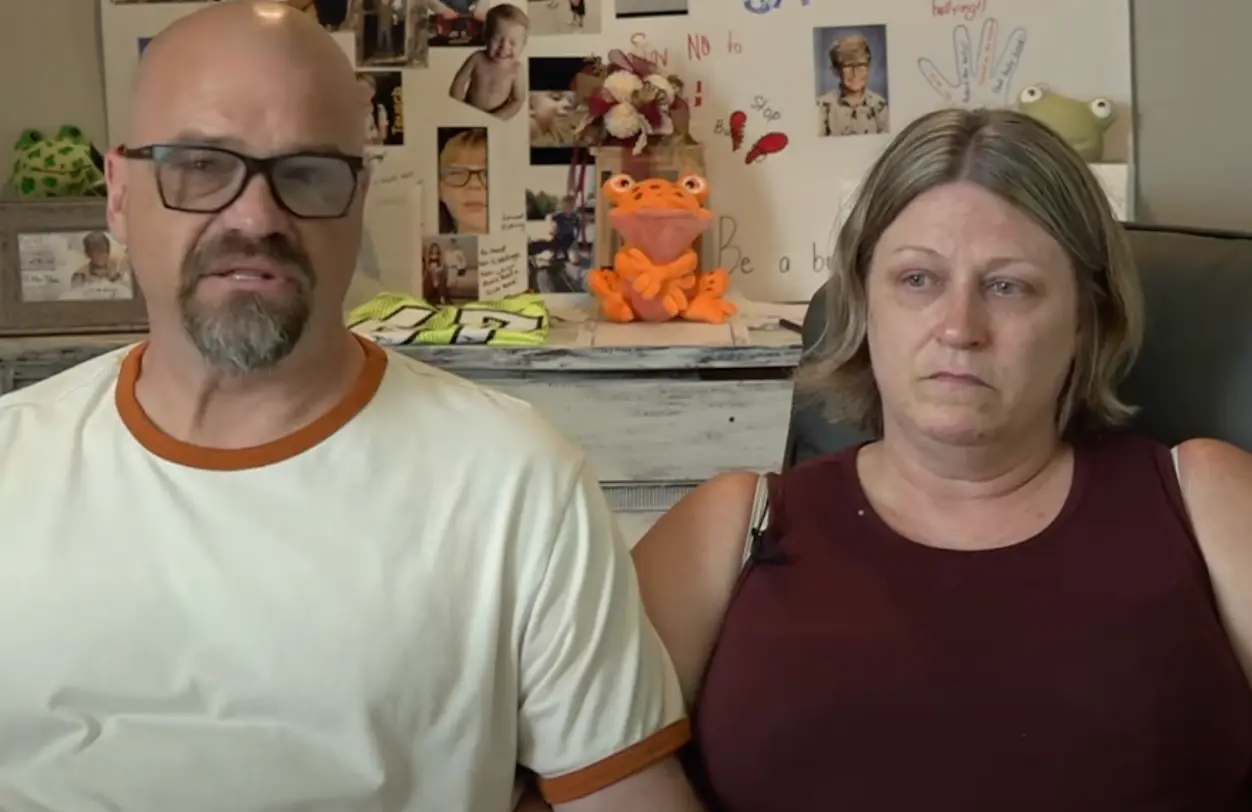 Sammy's parents say he was being bullied. (YouTube/ WTHR) 