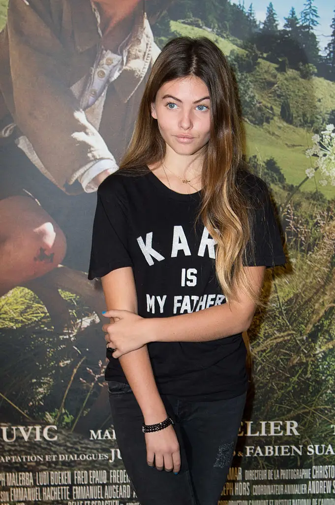 Thylane Blondeau pictured in 2015, aged 14 (Stephane Cardinale/Corbis via Getty Images)
