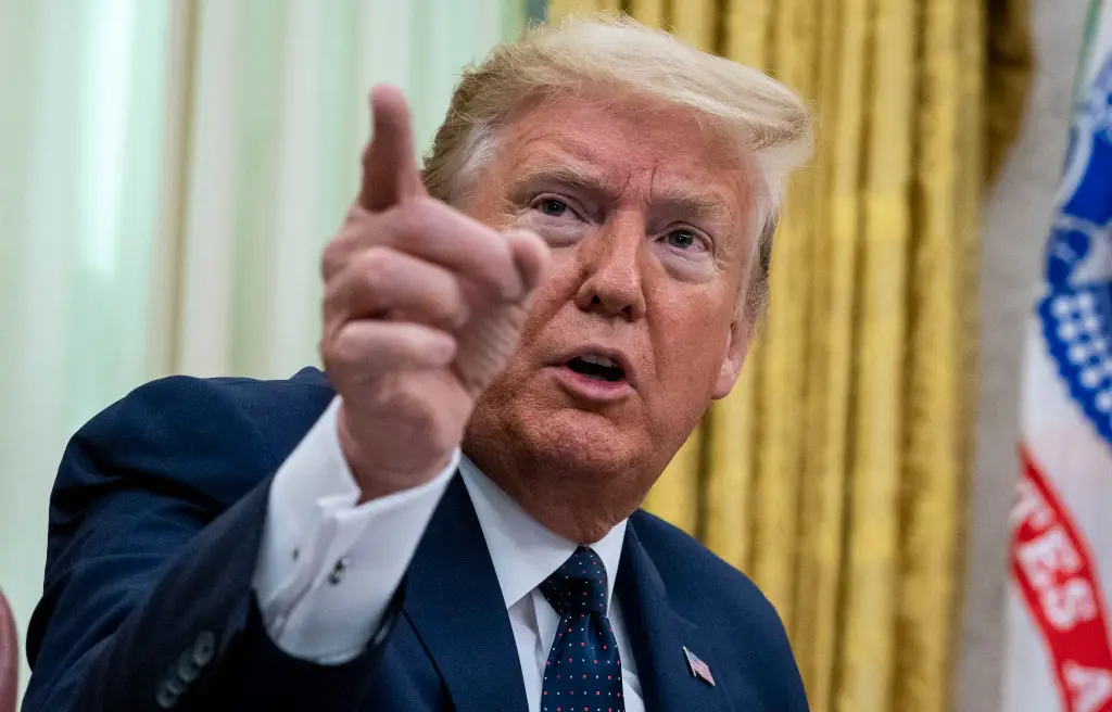 The president is not holding back. (Doug Mills-Pool/Getty Images)