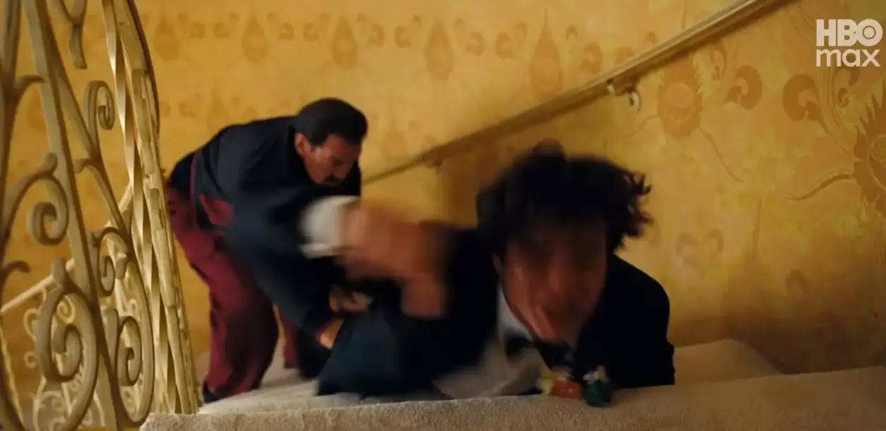 The wedding does not end well for Nate (HBO)