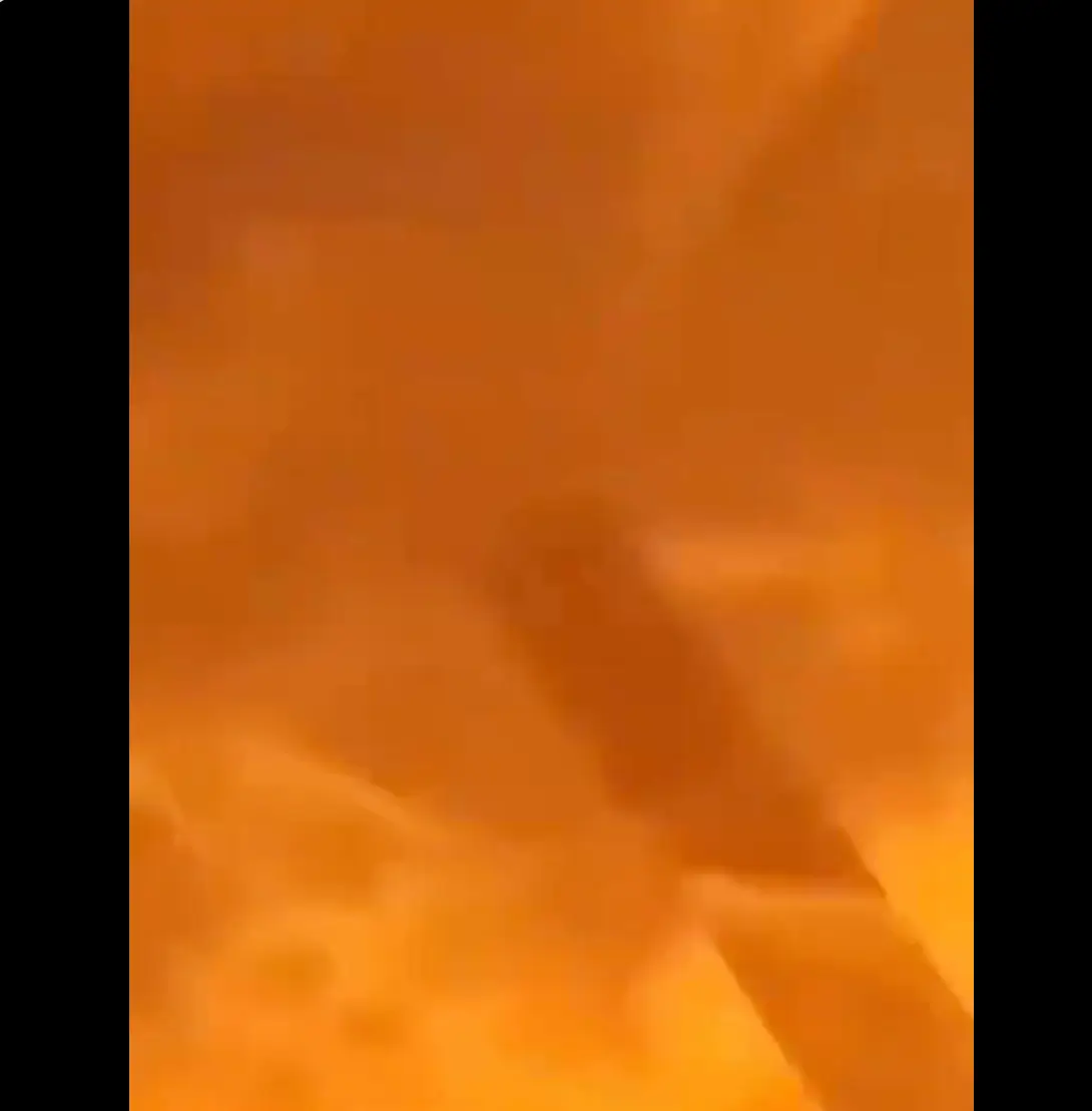 The video taken by Sonu Jaiswal filmed the devastating aftermath of the fatal crash. (Sonu Jaiswal)