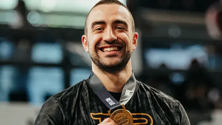 Dukic drowned in the first individual event of the CrossFit games. (GoFundMe/Gijs Spaans)