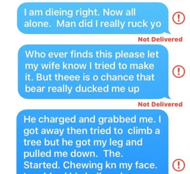 Jeremy left the messages for whoever would find him.