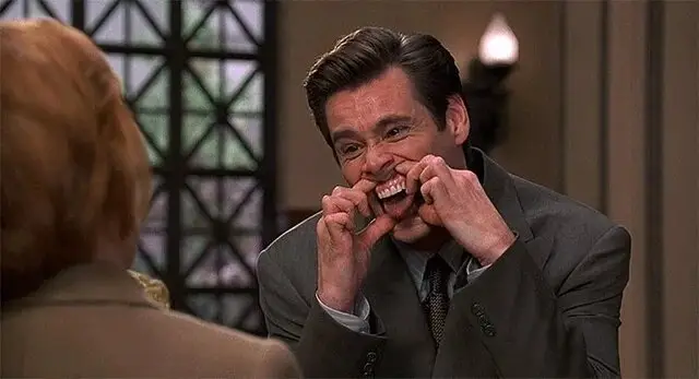 Jim Carrey in Liar Liar. (Universal Pictures)