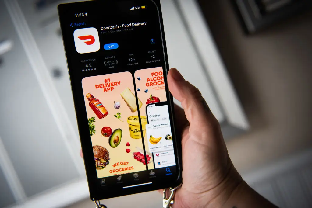 To celebrate football season, DoorDash have launched an unmissable competition for fans (Tiffany Hagler-Geard/Bloomberg/Getty Images)