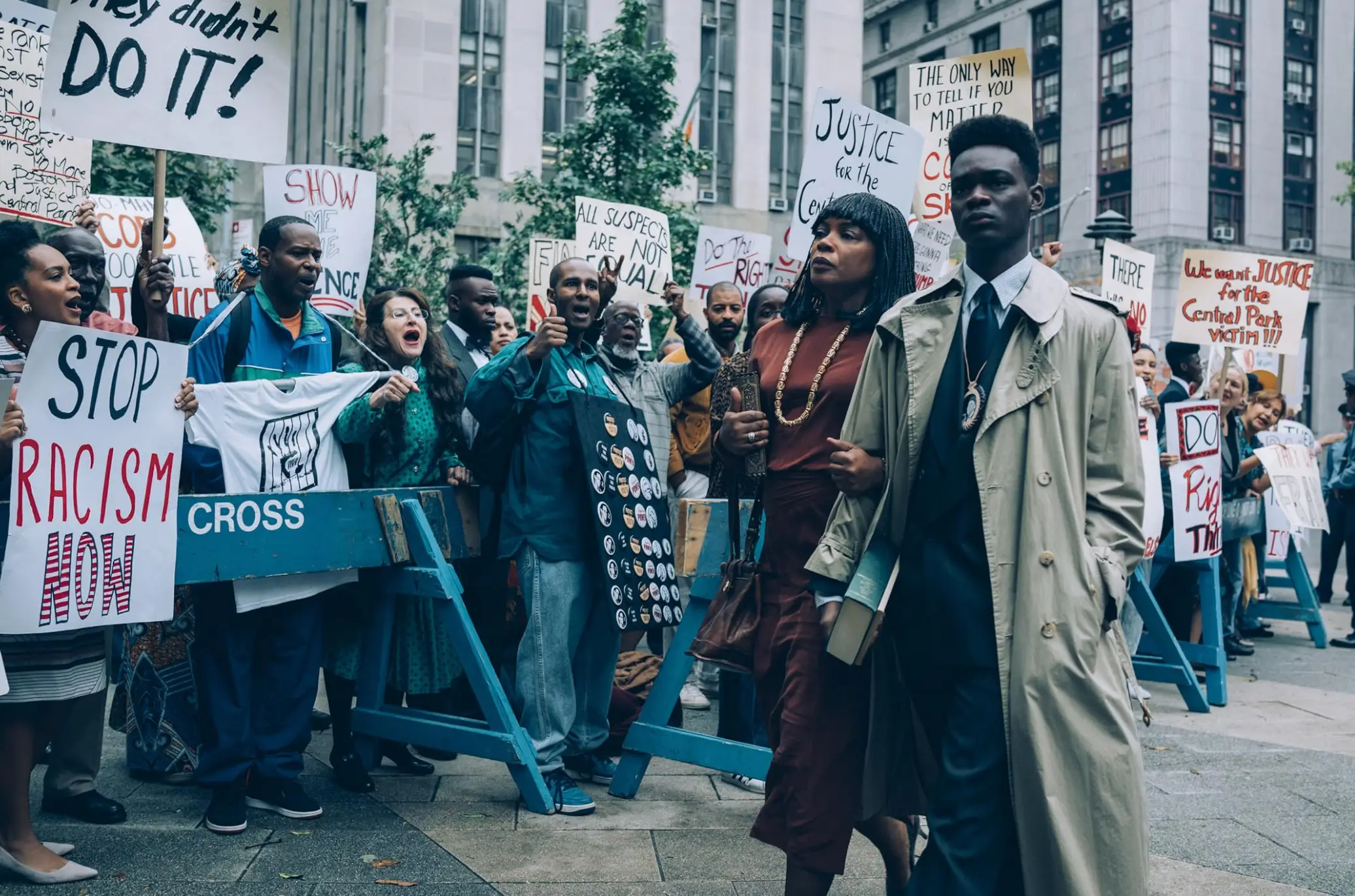 When They See Us has provoked strong reactions from viewers (Netflix)