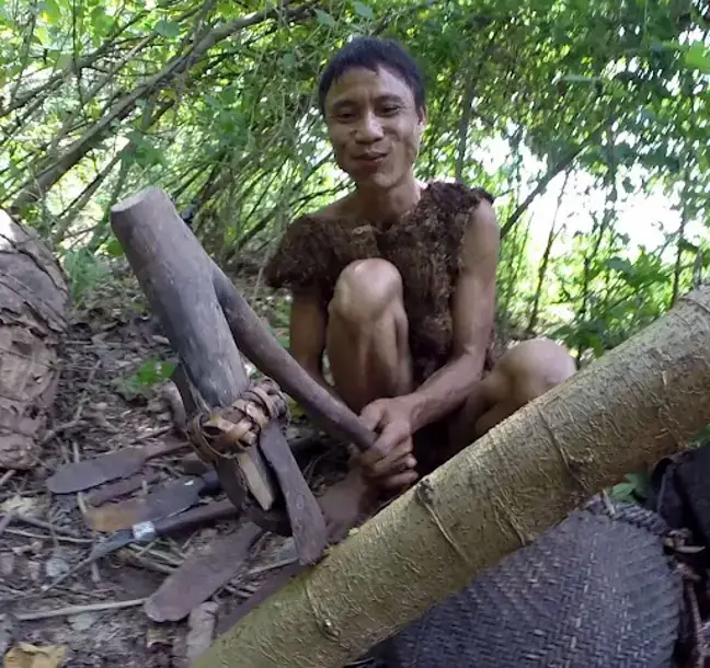 Lang, his brother Tri and their dad fled civilisation during the Vietnam War in 1972.