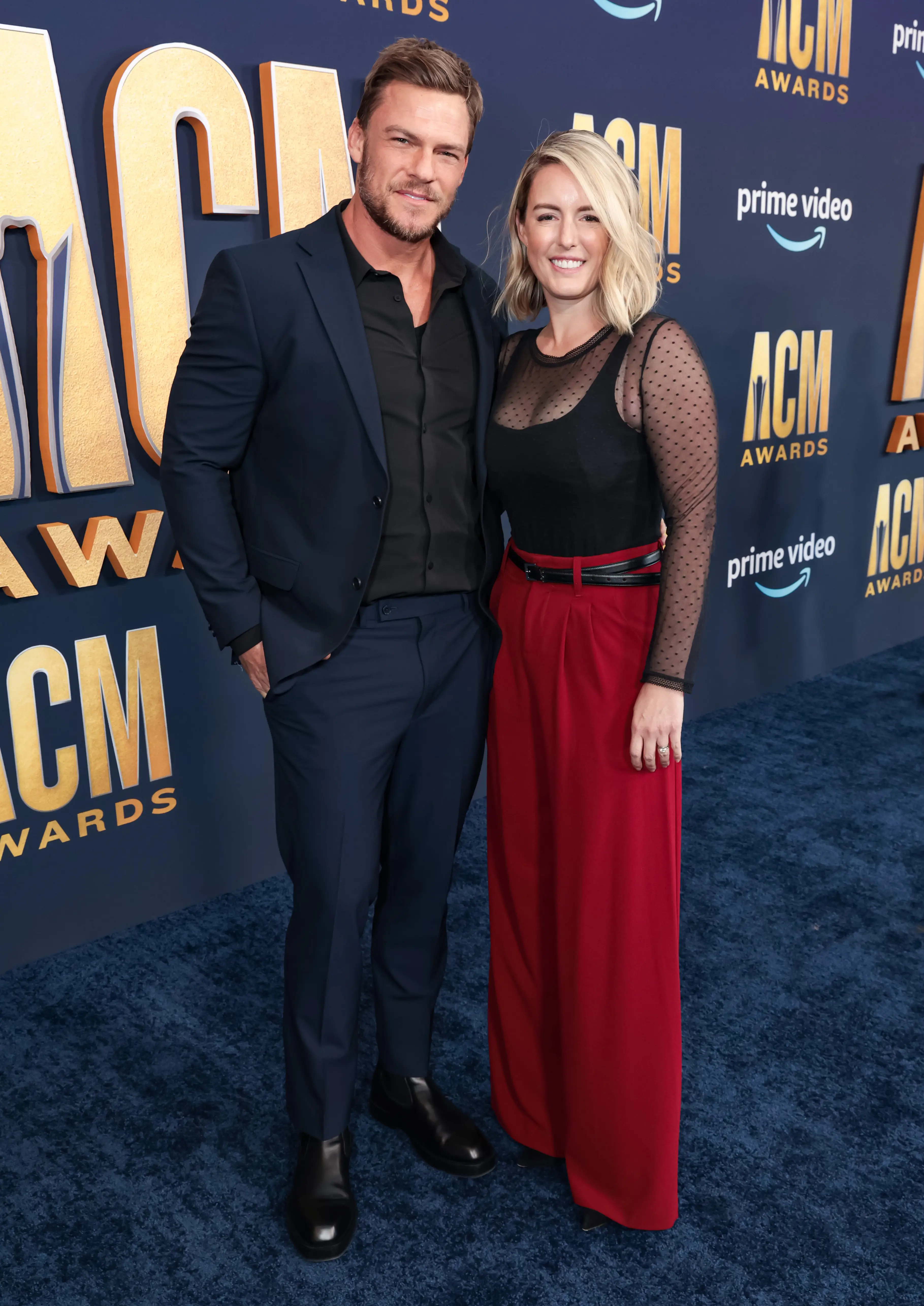 Reacher star Alan Ritchson has three children with his wife Catherine (Jason Kempin/Getty Images for ACM)