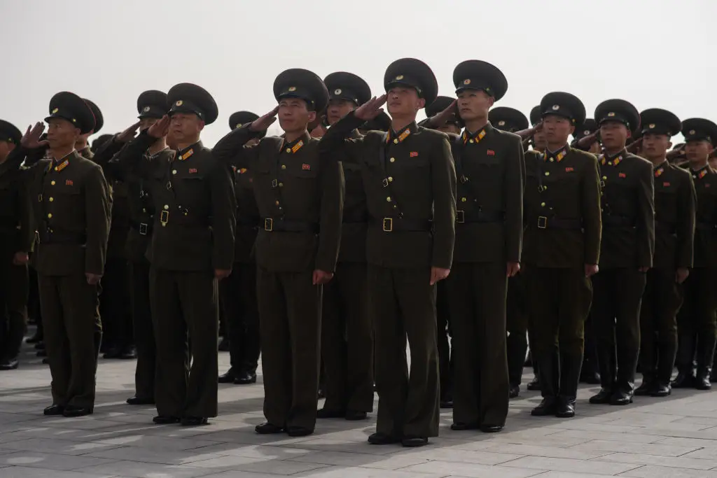 Kim Yo Jong, the sister of North Korean leader Kim Jong Un said they were considering deploying additional weapons near the border(ED JONES/AFP via Getty Images)