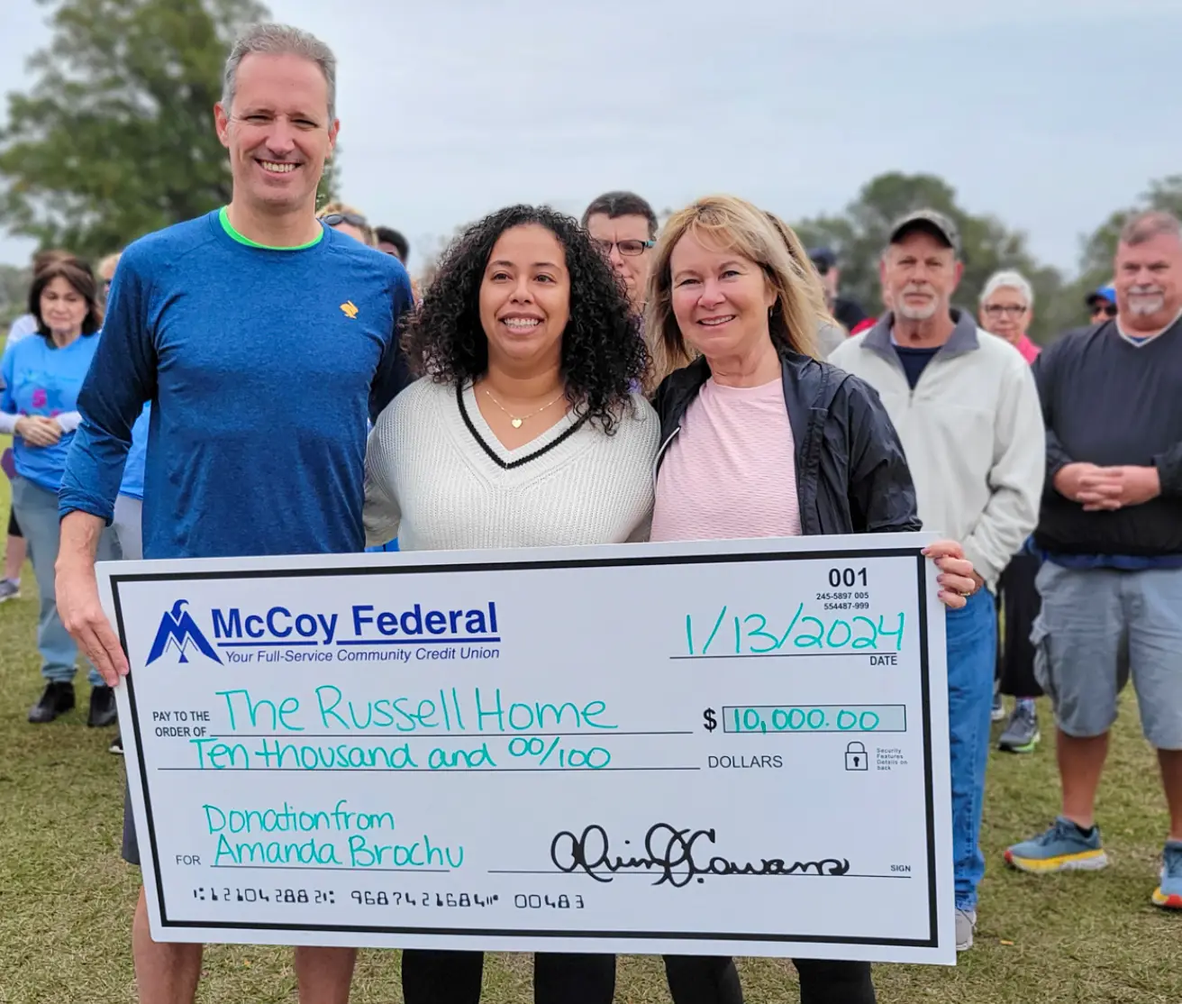 Amanda Brochu wanted to put the money to better use.