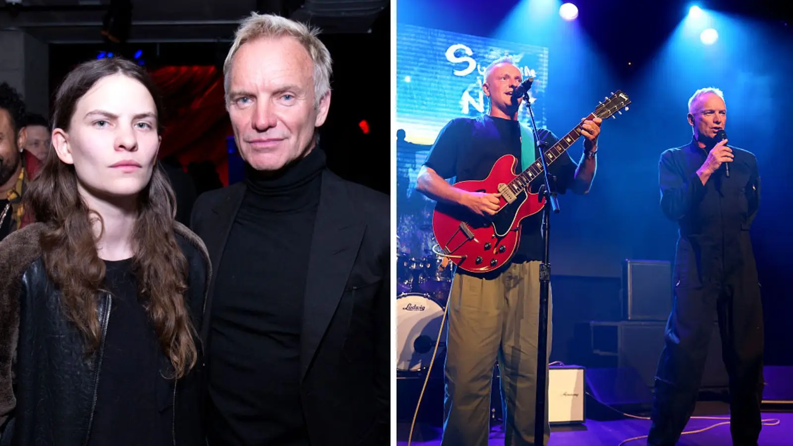 Sting's children will make a special guest appearance at his select shows, L-R: Eliot Sumner, Joe Sumner (Santiago Felipe/Kevin Mazur)