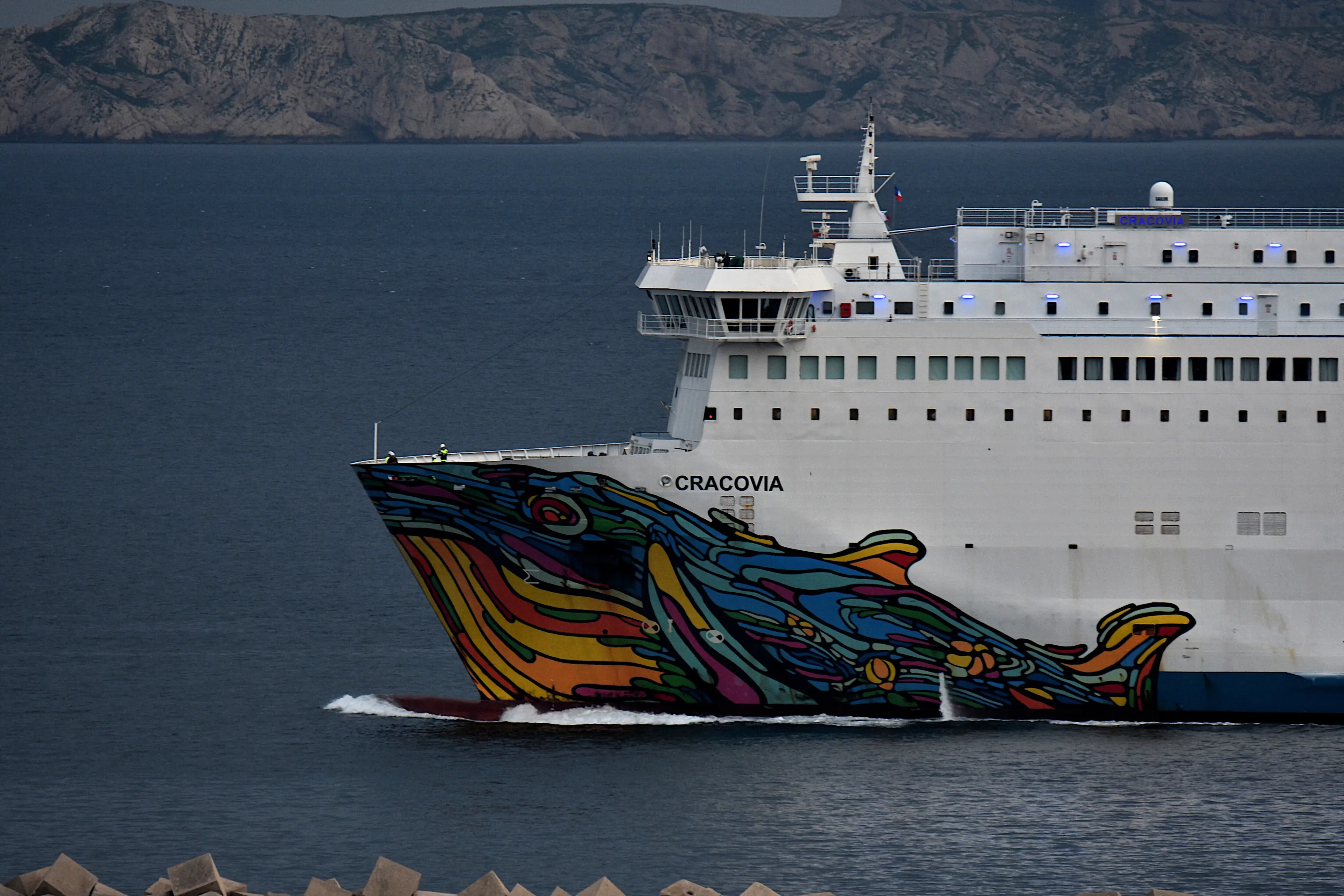 The cruise ship saw 2,000 nudists (Gerard Bottino/SOPA Images/LightRocket via Getty Images)