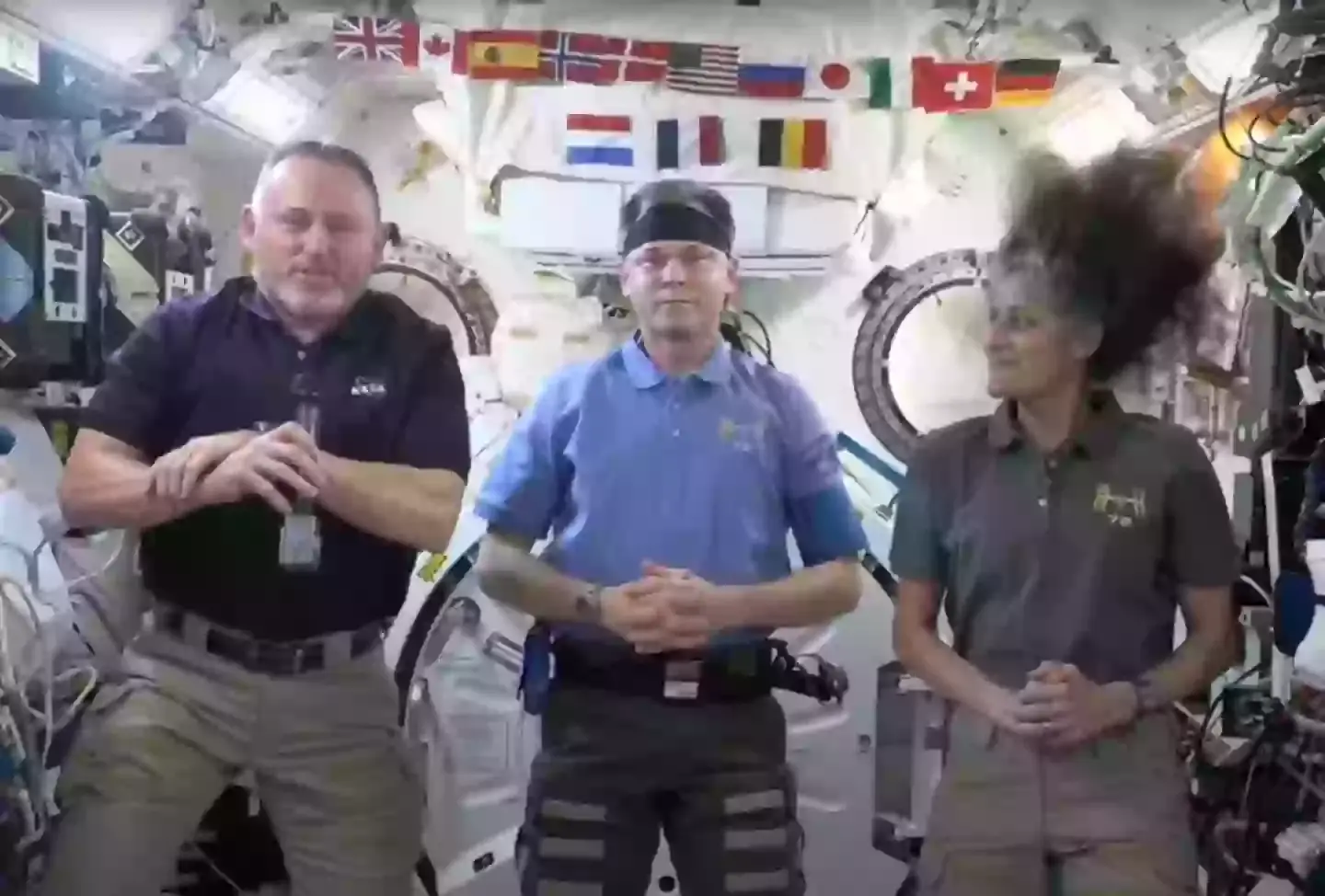 The astronauts 'stranded' onboard the ISS have got a lot of people asking questions about space (YouTube/NASA Video)