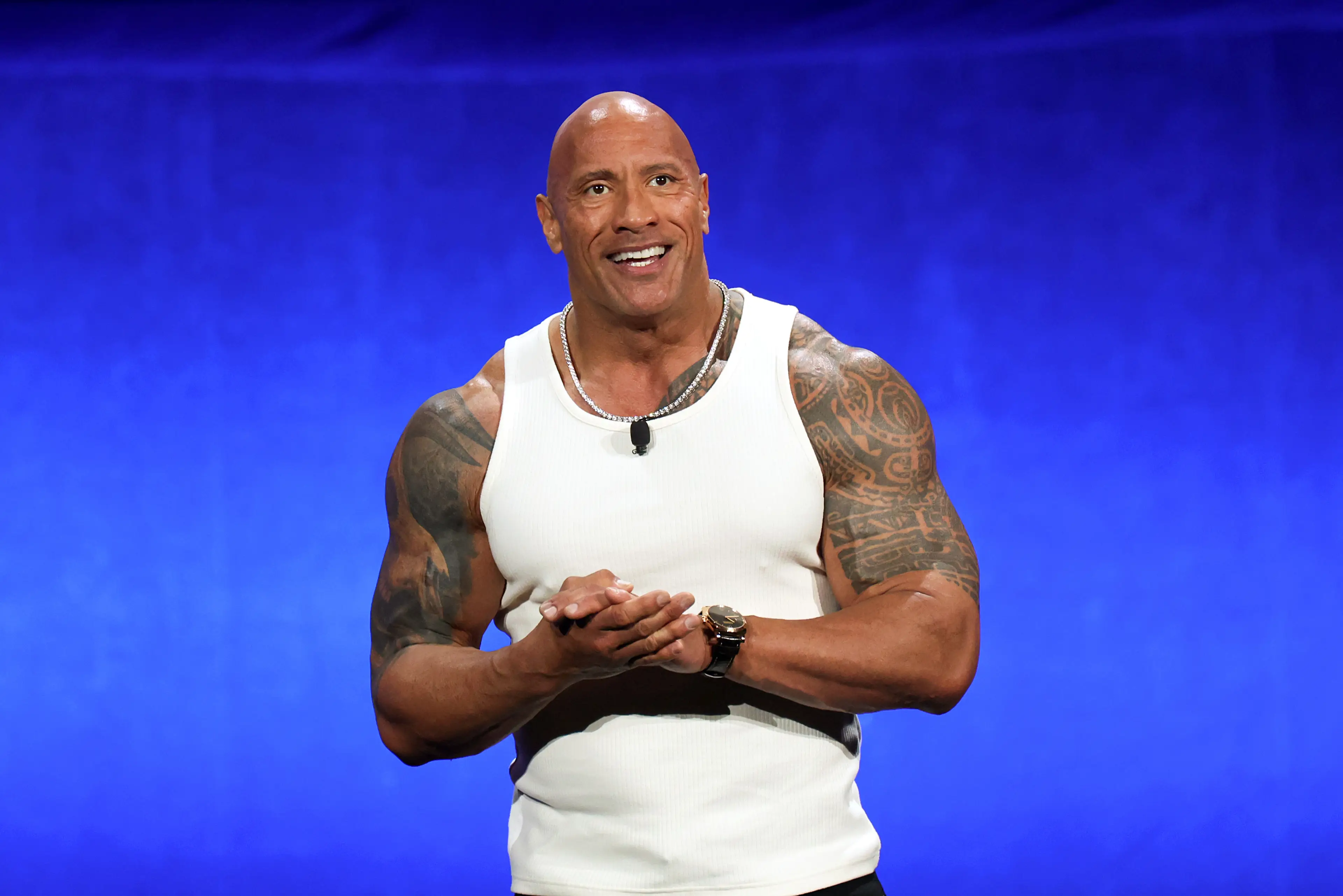 Dwayne Johnson is yet to feature on Hot Ones (Gabe Ginsberg/Getty Images)