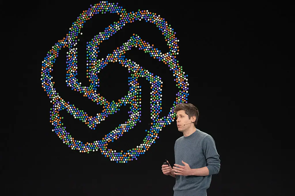 OpenAI calls its approach of spotting problems after release and tightening guardrails in response 'iterative deployment'. (Minh Connors/Bloomberg via Getty Images)