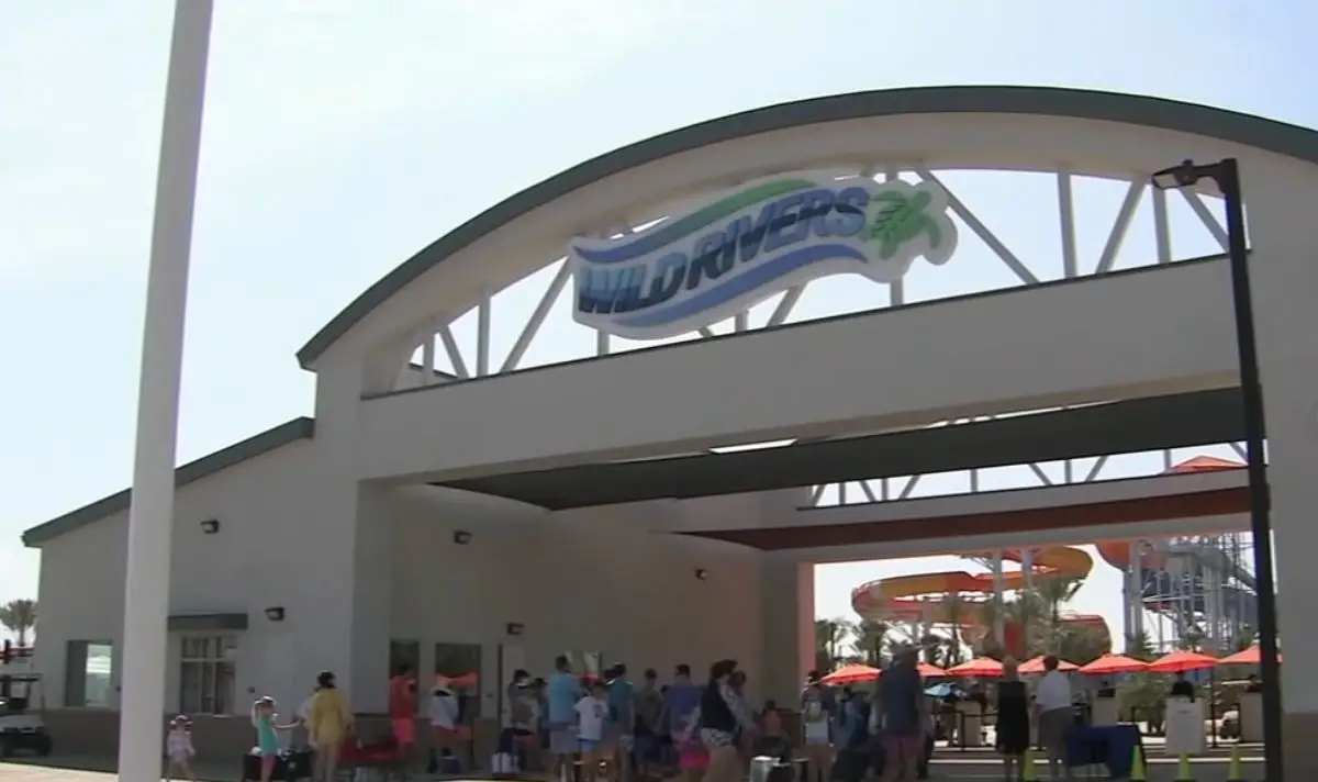 The 11-year-old was at Wild Rivers waterpark with his youth group when disaster struck. (ABC7/YouTube)