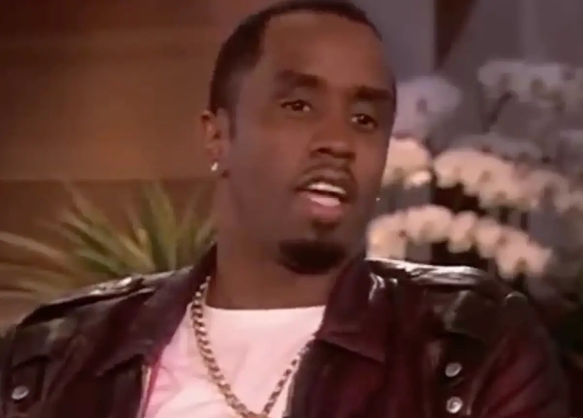 Diddy was asked about Chris Brown assaulting Rhianna on the Ellen DeGeneres Show in 2009. (The Ellen DeGeneres Show)