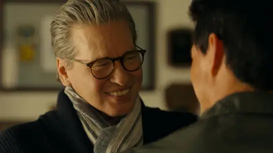 Val Kilmer returned for the Top Gun sequel despite losing the ability to speak fully (Paramount Pictures)