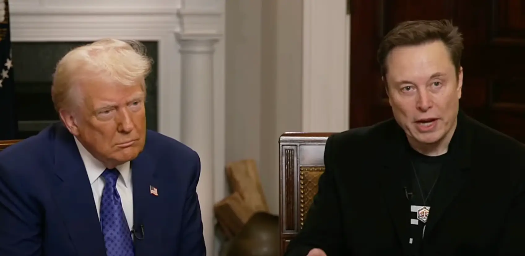 President Trump and Elon Musk did a joint interview with Fox News' Sean Hannity (Fox News)