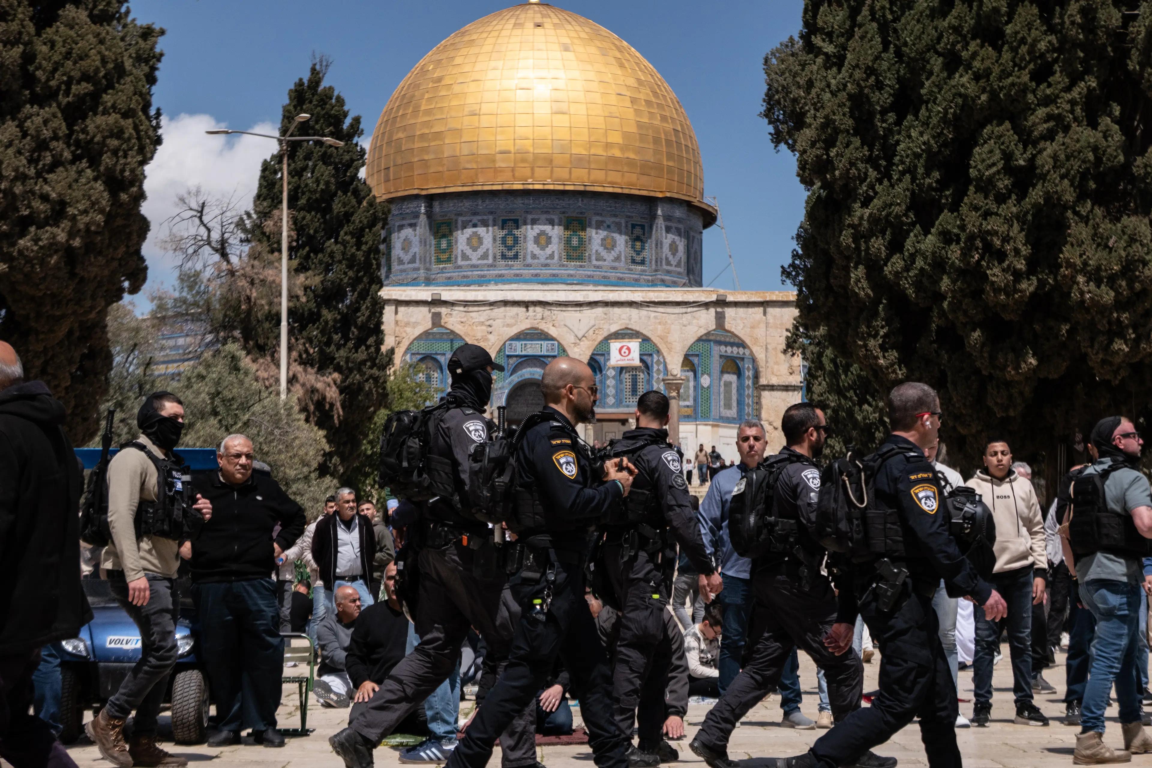 There are a huge number of complicated factors which would prevent any archaeological study at the site (Mostafa Alkharouf/Anadolu via Getty Images)