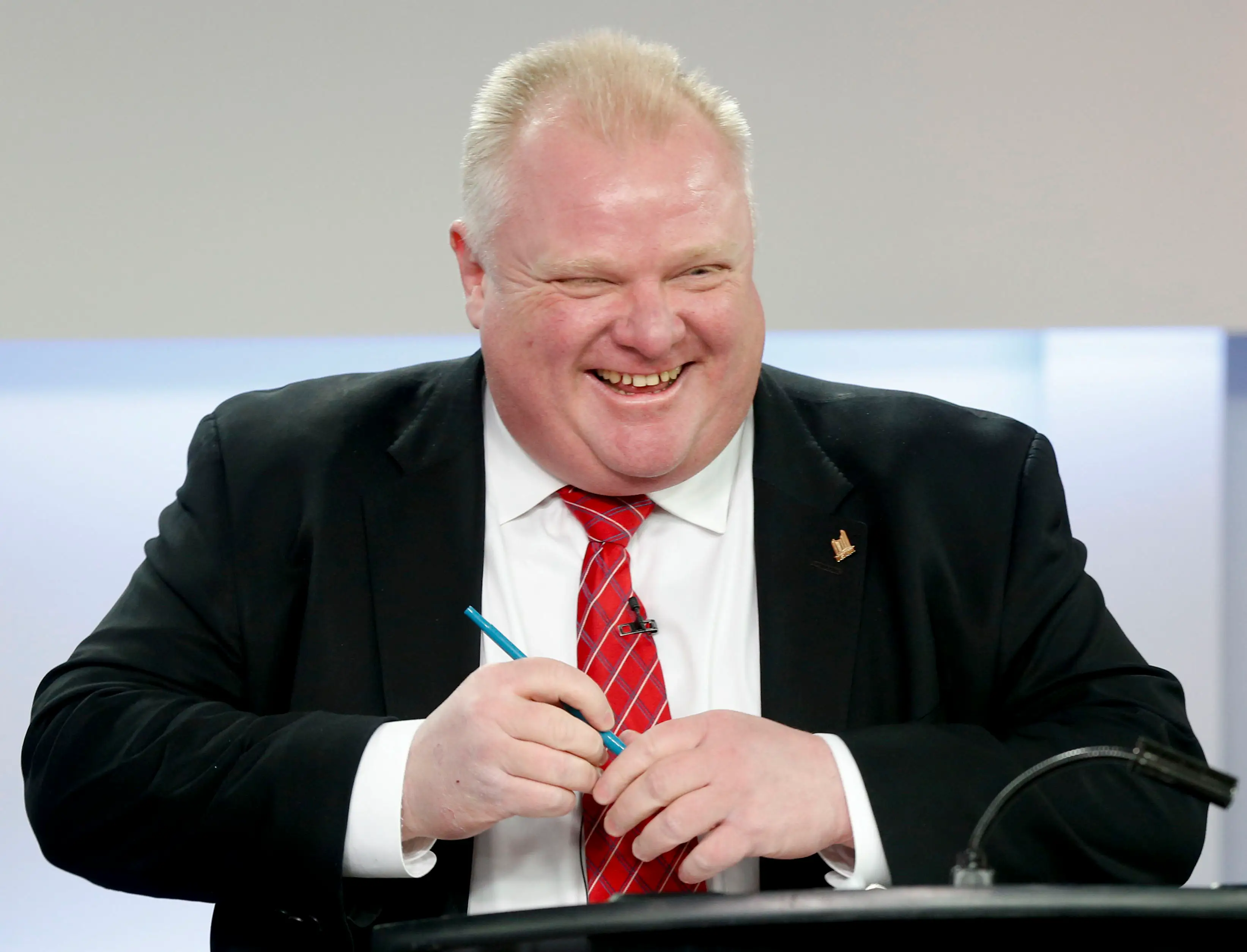 The episode follows the rise and fall of Toronto Mayor Rob Ford (Lucas Oleniuk/Toronto Star via Getty Images)