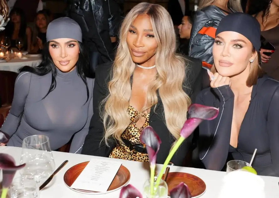 Williams was in New York and congratulated the Kardashian on their collaboration with Nike (Serena Williams/Instagram)