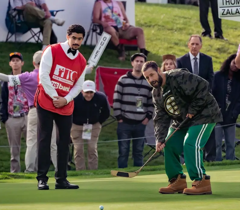 Adam Sandler's films have been ranked by gross income (Scott Yamano/Netflix)