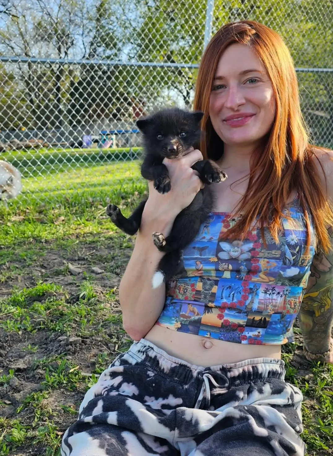 Her husband Ethan announced her tragic passing (Instagram/@saveafox_rescue)