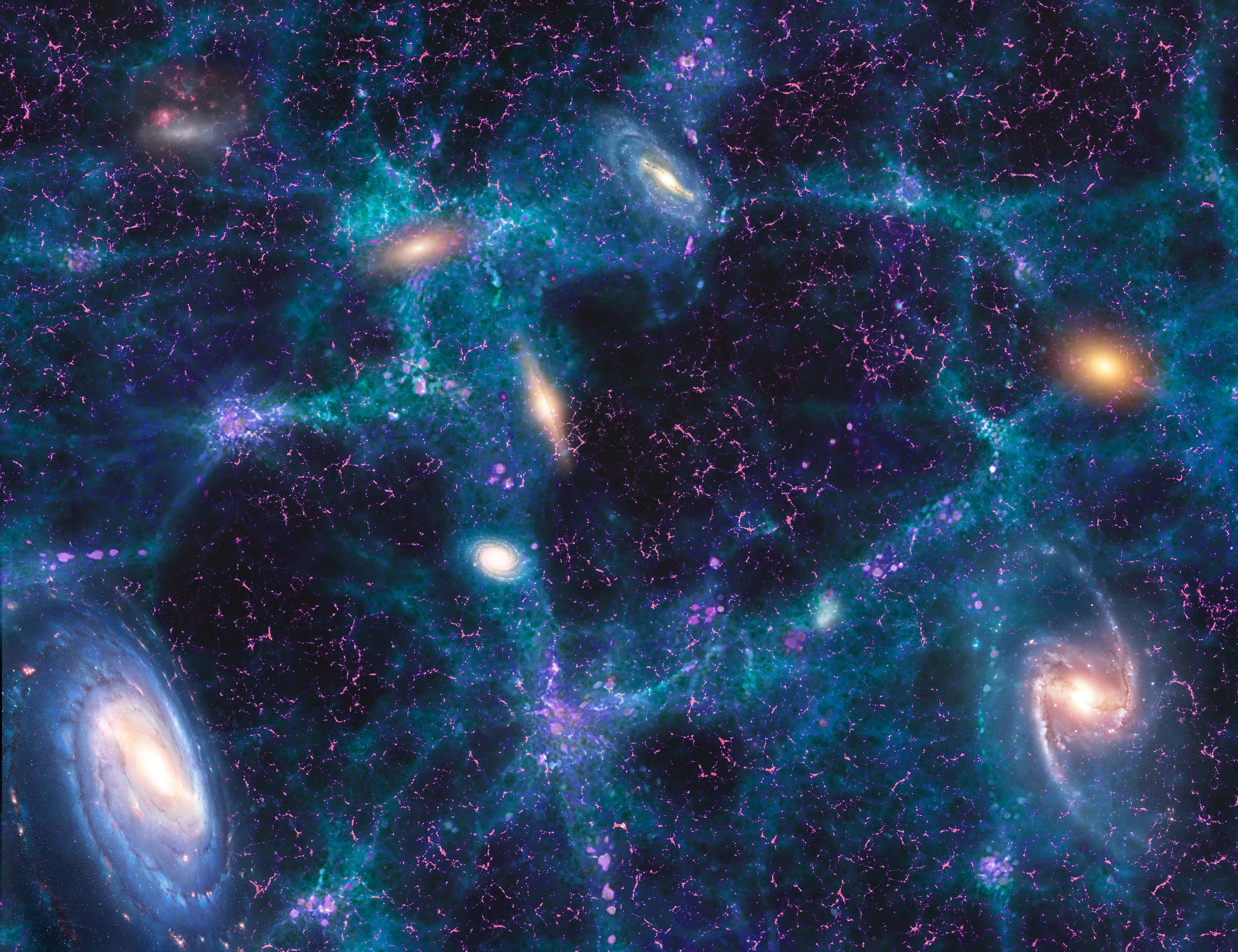 Proving cosmic strings exists isn't exactly easy since we haven't ever observed them (Getty Stock Image)