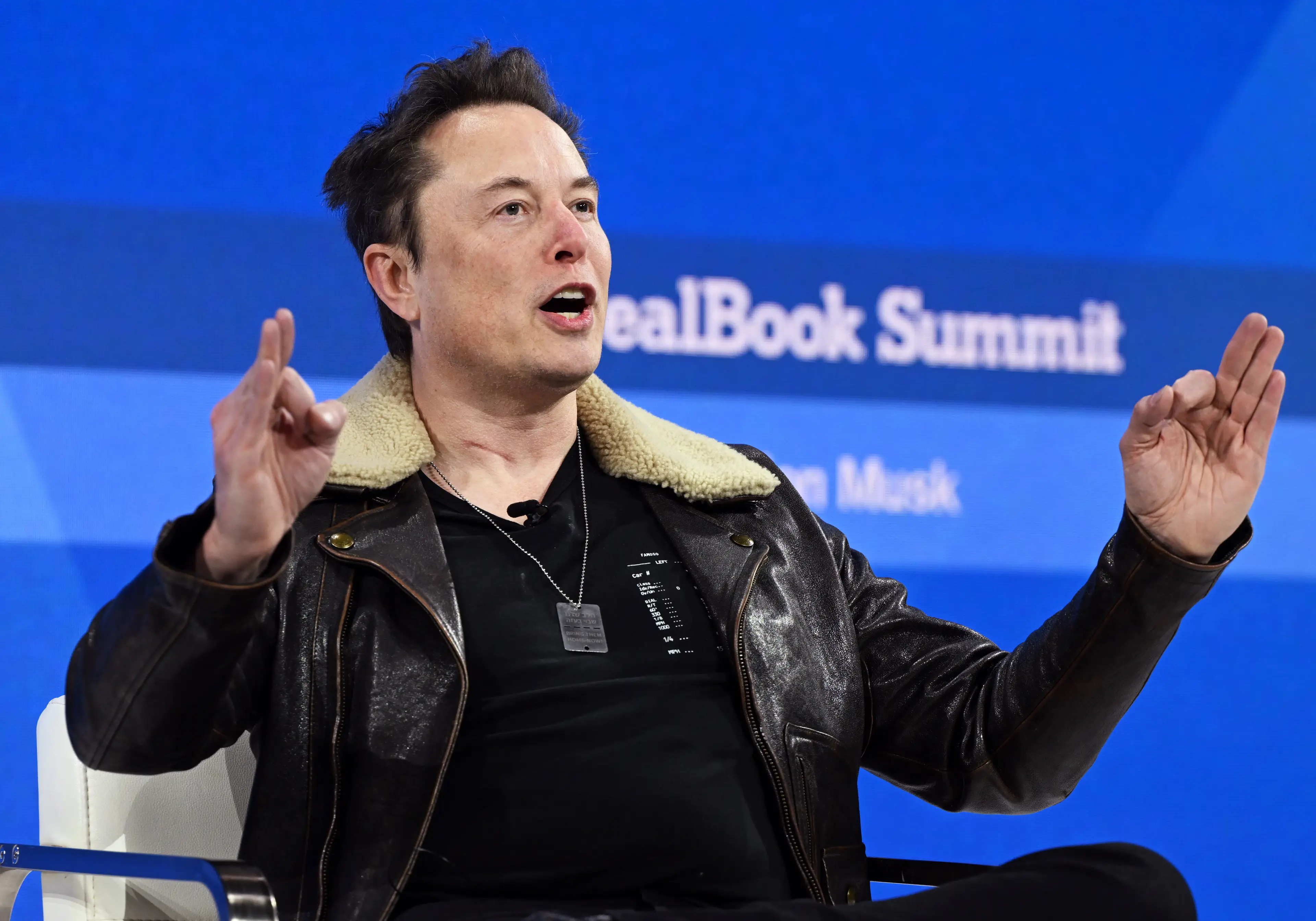 Musk told employees to show up to the office or 'depart Tesla.' (Slaven Vlasic/Getty Images for The New York Times)