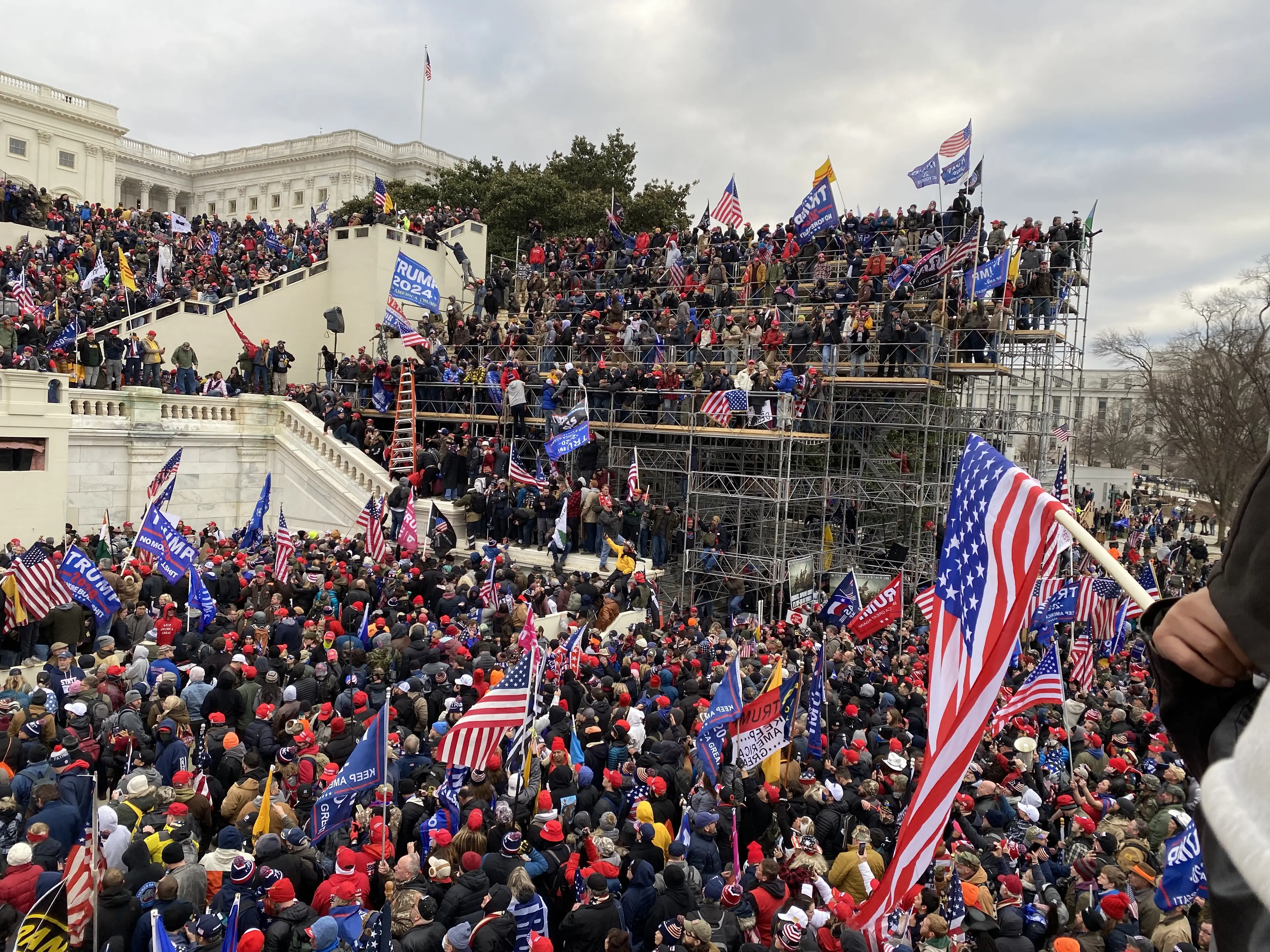 Trump's defeat in the 2020 election was followed by violence at the Capitol.
