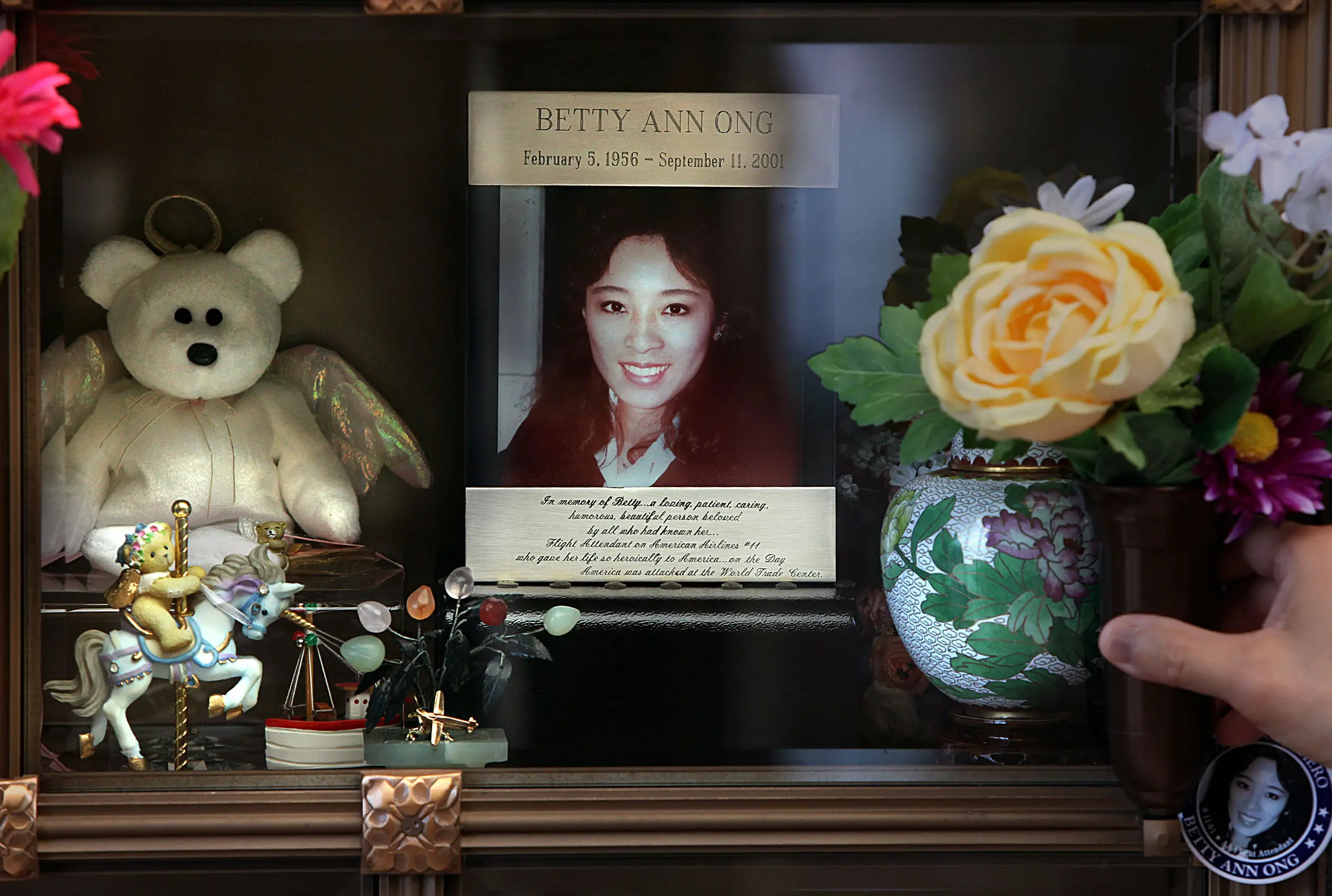 Betty Ong was 45 years old at the time of her death on September 11, 2001 (Liz Hafalia/The San Francisco Chronicle via Getty Images)