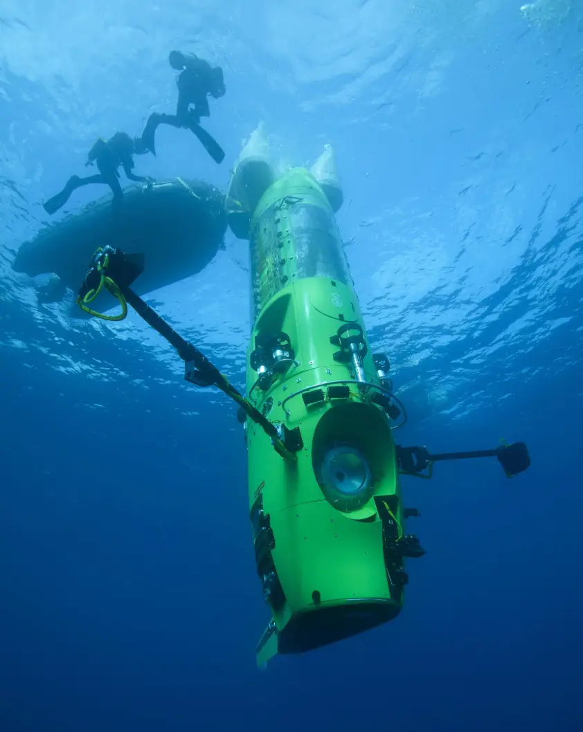 James Cameron's Deepsea Challenger (National Geographic)