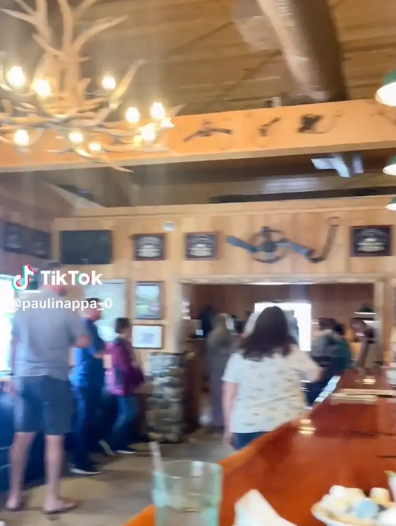 The Rainbow Oaks Restaurant has a tradition that not many can get on board with.