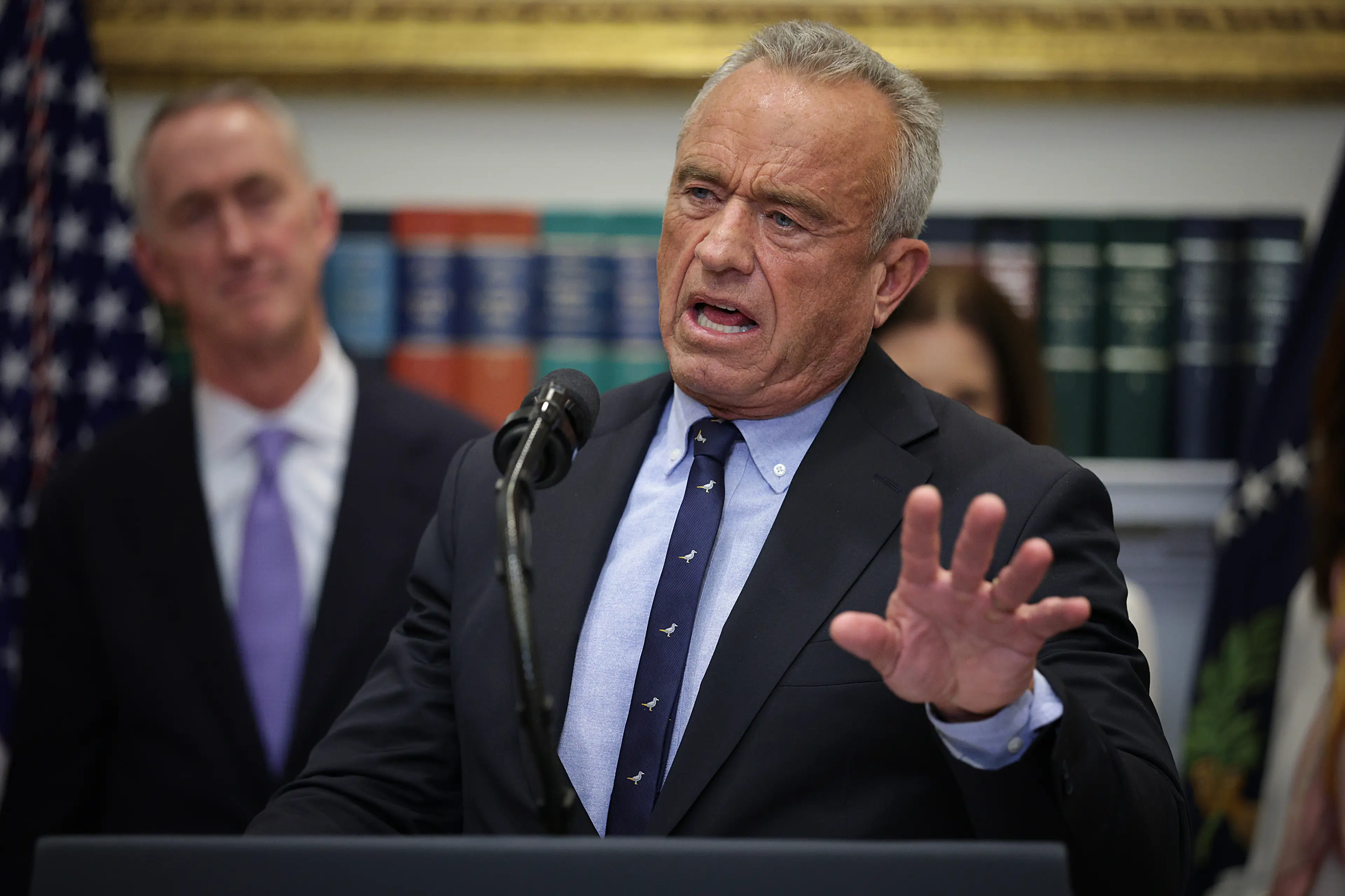 Robert F. Kennedy Jr took to X to announce the news (Alex Wong/Getty Images)