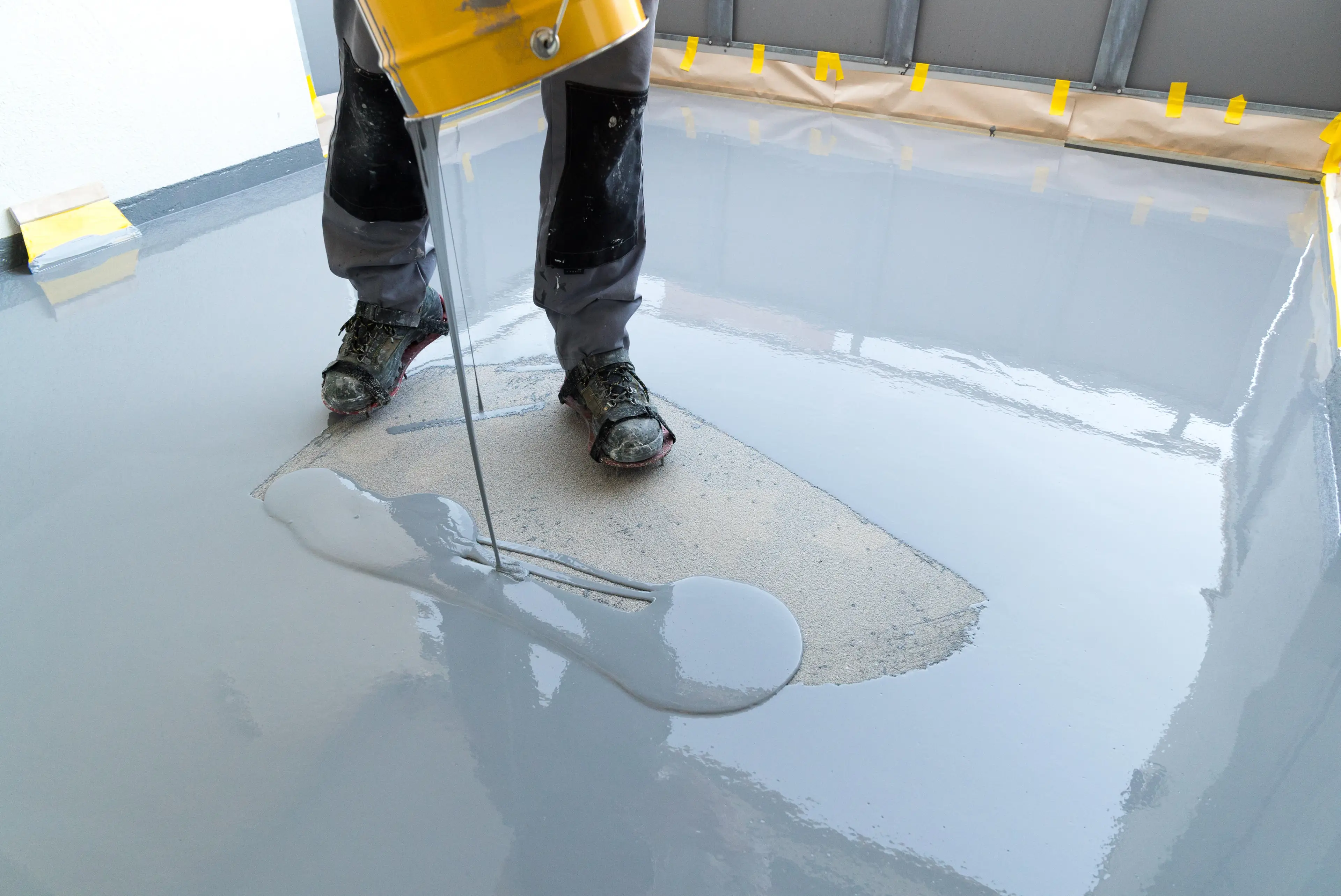 The milk and floor sealant ended up on the same pallet.