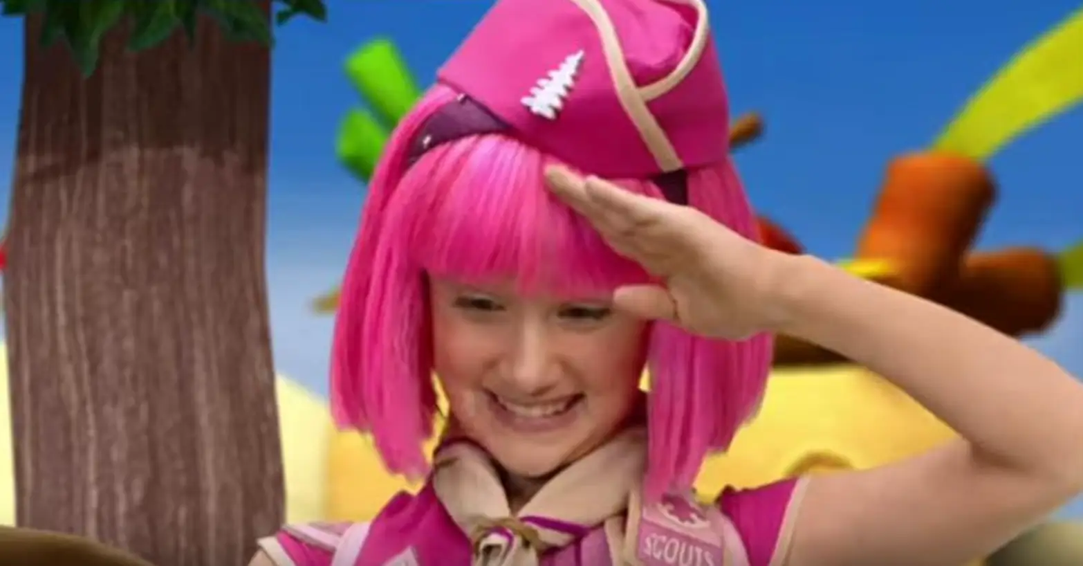 LazyTown is a good bit of nostalgia from the 00s (Nickelodeon)
