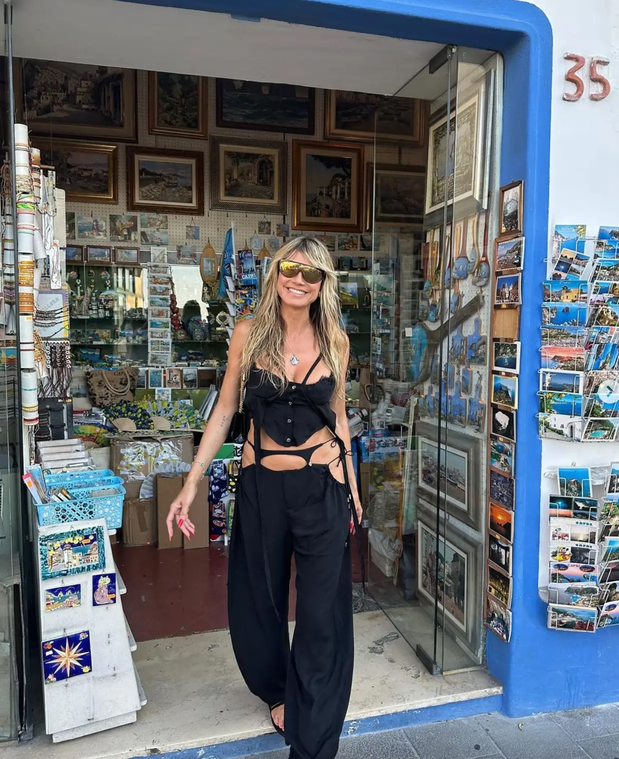 Supermodel Heidi Klum says she’s ‘super comfortable’ being naked around the house.